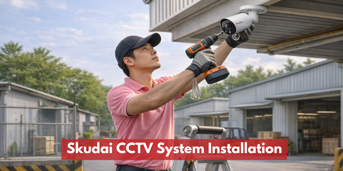 Pembekal & Pemasangan CCTV Di Skudai